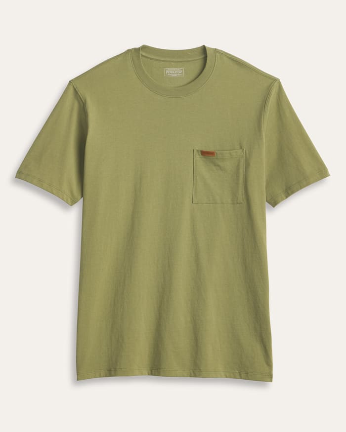 MEN'S SHORT-SLEEVE DESCHUTES POCKET TEE